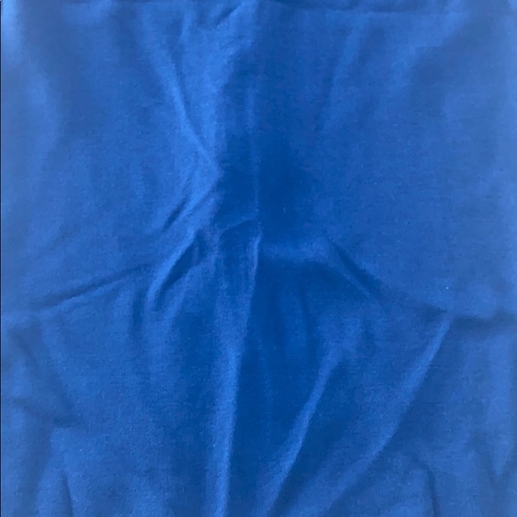 American Apparel Blue Ponte Knit midi skirt XS - Picture 4 of 10